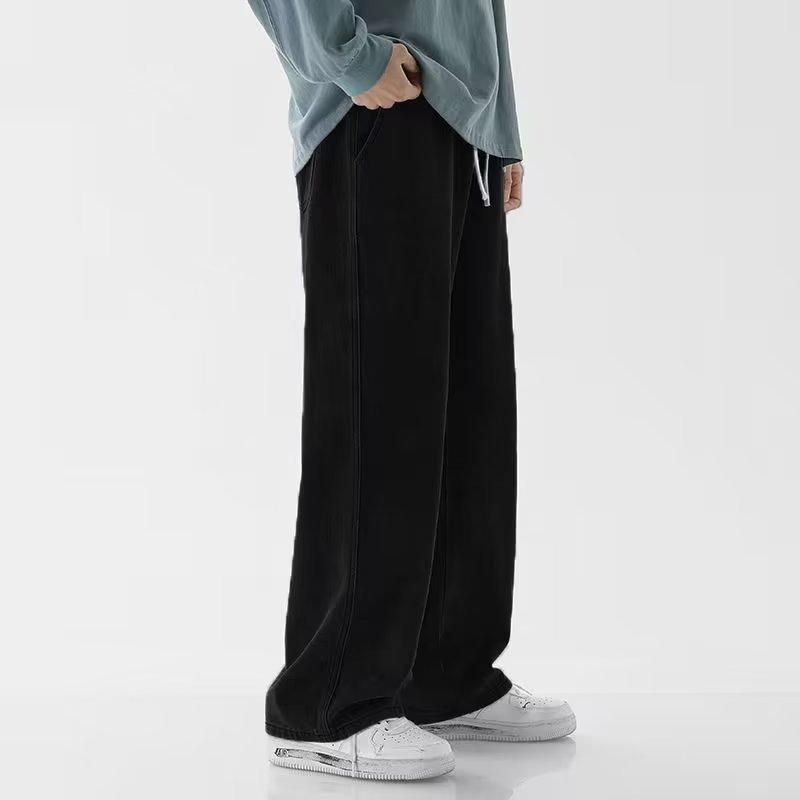 Korean Fashion Men's Baggy Jea - đánh giá và giá Men'S Fashion Grey Jeans