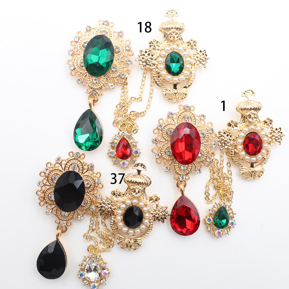 New alloy glass pin chain pear - đánh giá và giá Men'S Fashion Jewelry