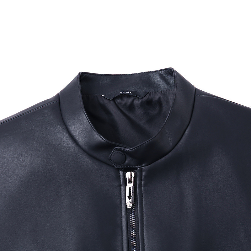 Autumn New Haining Leather Jac - đánh giá và giá Jacket Mens Fashion